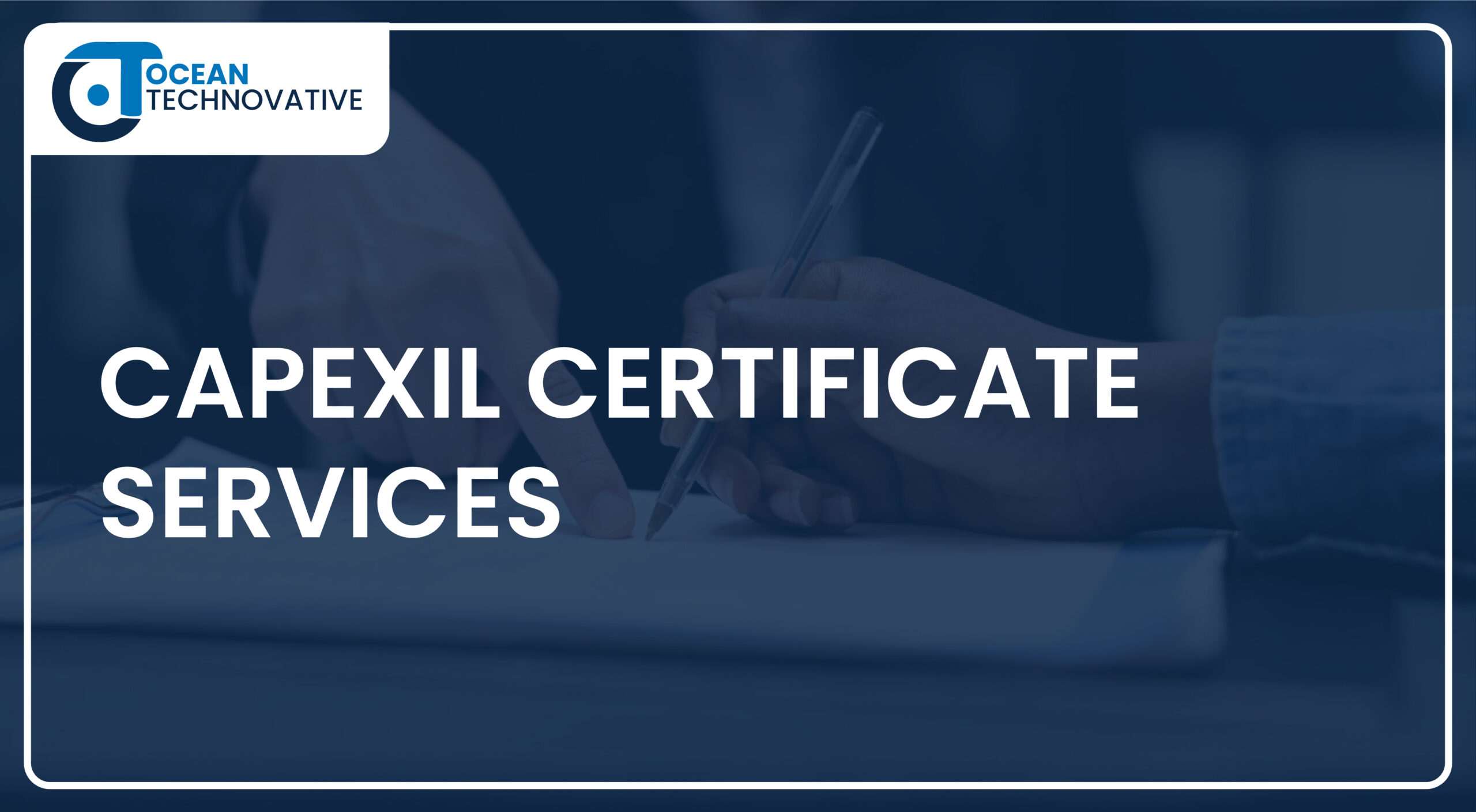 CAPEXIL Certificate Services