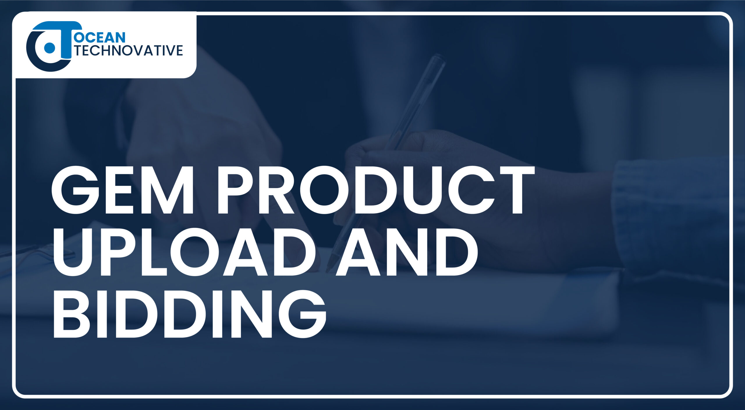 GEM Product Upload and Bidding