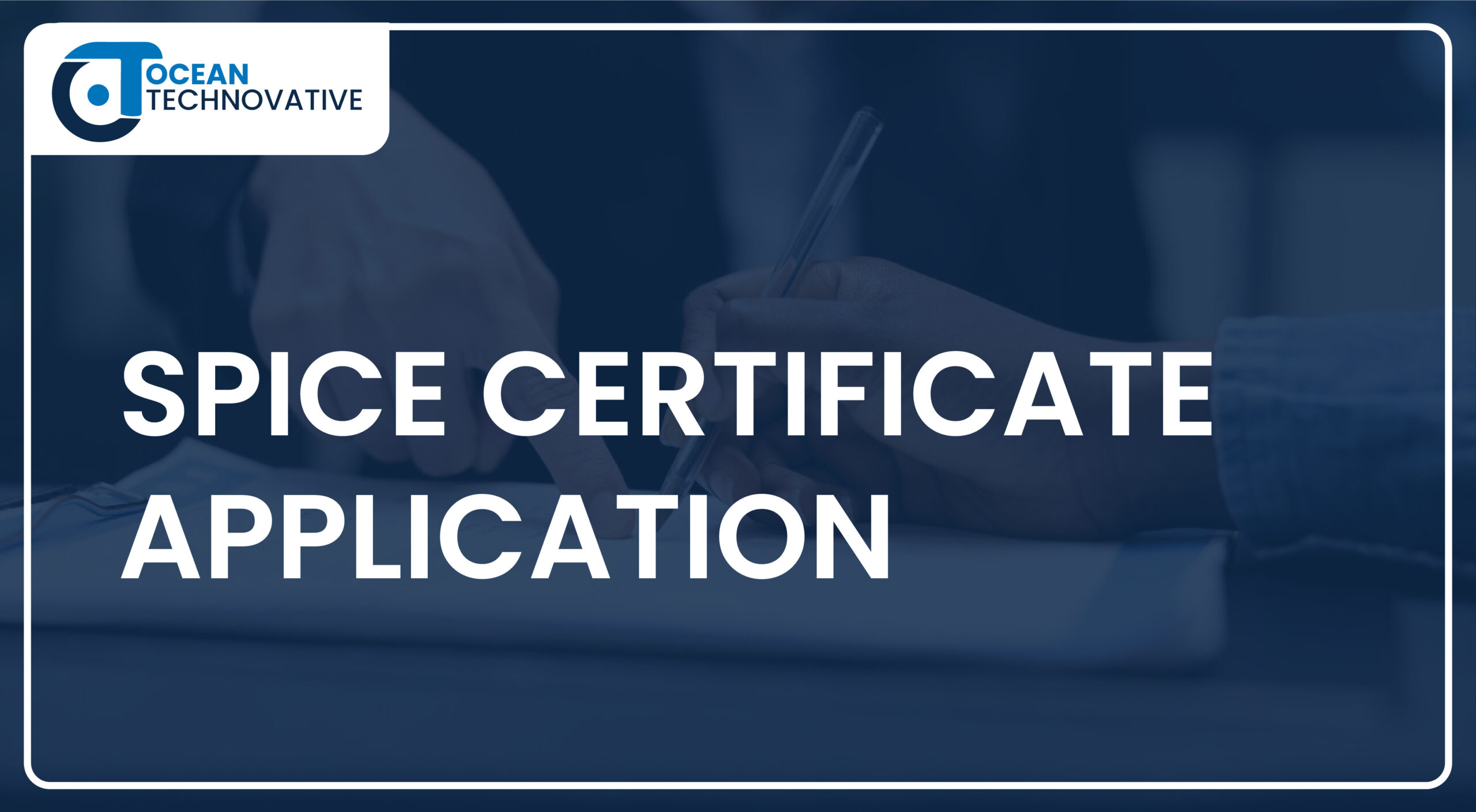 Spice Certificate Application